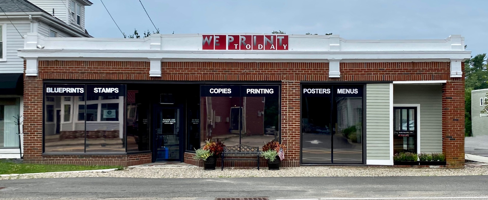 We Print Today storefront — full-service print, copy & sign shop in Kingston, MA